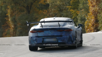 Denza Z prototype testing at the Nürburgring Nordschleife